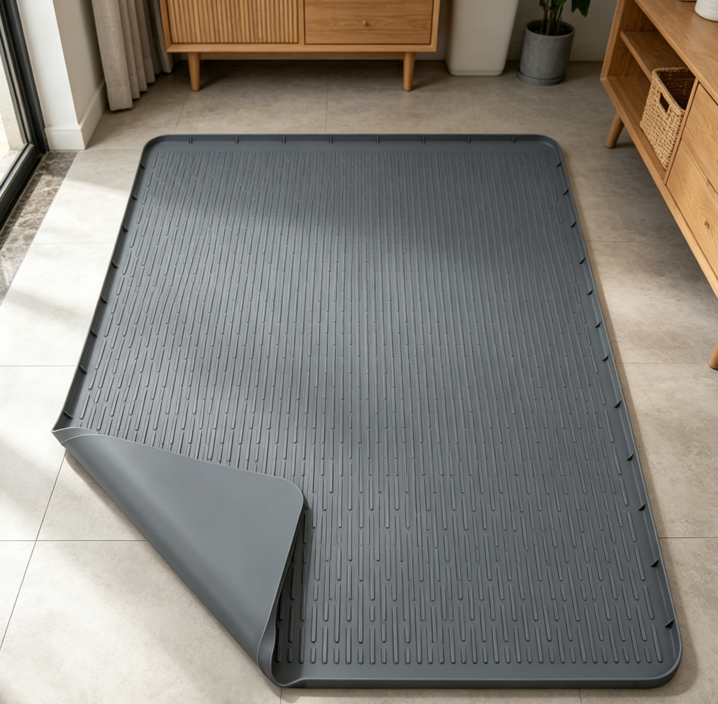 Washable Silicone Pet Pad for Crate & Litter - Image 2