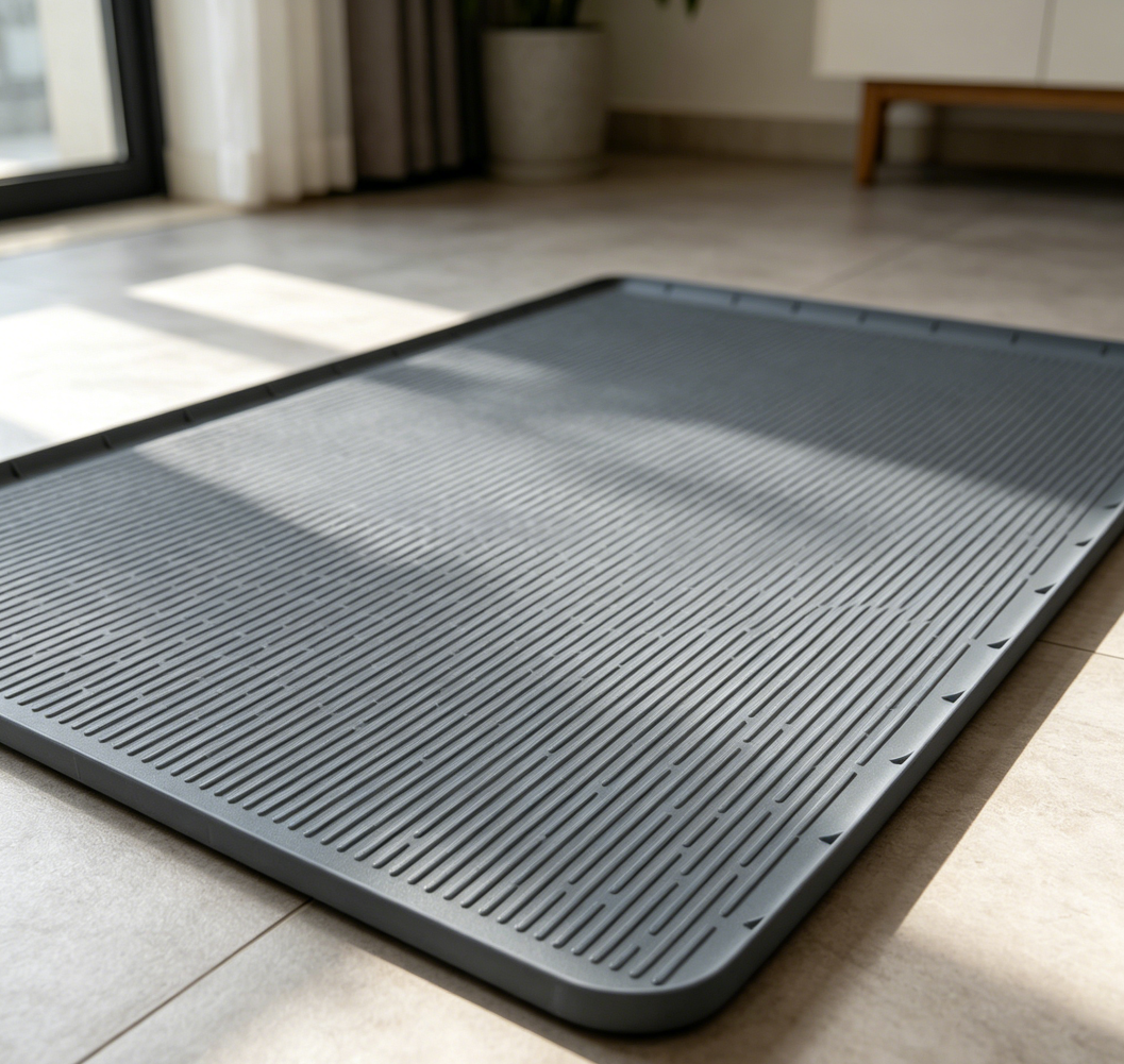 Washable Silicone Pet Pad for Crate & Litter