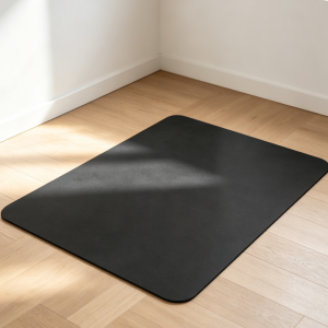 Black Water-Resistant Under-Crate Mat